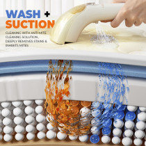Uwant B100 Multiple Spot Cleaner Fabric Vacuum Cleaner Deep Cleaning Stain Remover Machine Strong Suction 1.8L Water Tank 500W - White