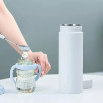 Viomi Ym-K0401 Portable Electric Thermos Bottle Intelligent Temperature Control 304 Stainless Steel Cup 400Ml Water Capacity Bottle - White