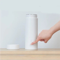 Viomi Ym-K0401 Portable Electric Thermos Bottle Intelligent Temperature Control 304 Stainless Steel Cup 400Ml Water Capacity Bottle - White