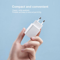 Xiaomi Mi 20W Charger Fast Charging Power Adapter With Usb Type-C Port Eu Plug - White