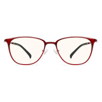 Xiaomi Ts Computer Glasses With Anti-Blue Light Blocking Uv400 Resistant Protective Glasses Anti-Fatigue Self-Adaption Nose Pad Eye Glasses - Red