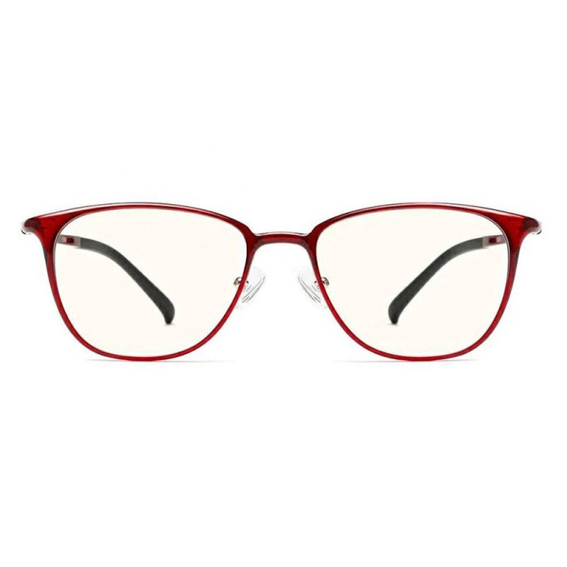 Xiaomi Ts Computer Glasses With Anti-Blue Light Blocking Uv400 Resistant Protective Glasses Anti-Fatigue Self-Adaption Nose Pad Eye Glasses - Red
