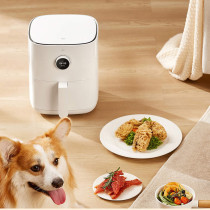 Xiaomi Mi Smart Air Fryer With 3.5L Large Capacity Non-Stick Oled Display 100+In-App Recipe 8 Pre-Set Modes, Air-Frying, Baking, Defrosting - White