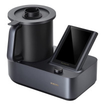 Xiaomi Mcc01M Smart Cooking Robot 8-Inch Hd Touch Screen With Built-In 200+ Recipe Electric Cooker 1700W - Black