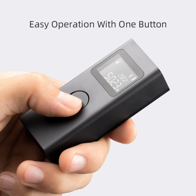 Xiaomi Mijia Smart Laser Rangefinder 3Mm High Precision Smart Measurement Tool Real Time Measuring Device - Black