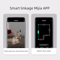 Xiaomi Mijia Smart Laser Rangefinder 3Mm High Precision Smart Measurement Tool Real Time Measuring Device - Black