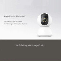 Xiaomi Mi 360 Degree Home Security Camera 2K Ultra Hd With Ai Human Detection Night Vision Surveillance Camera - White