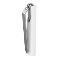 Xiaomi Mi Mjzjd001Qw Anti Splash Nail Clipper With Handle Case Storage 420 Stainless Steel Sharp Blades Small & Portable Nail Cutter Trimmer - White
