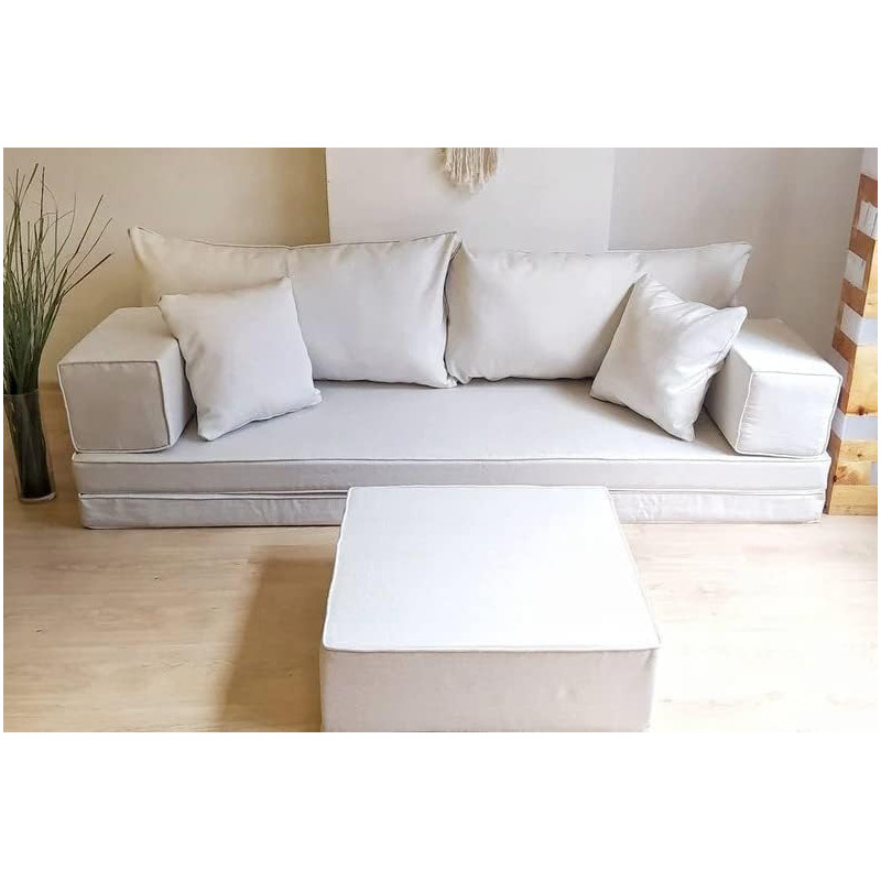Comfy 8 Piece Majlis Floor Sofa Set -1