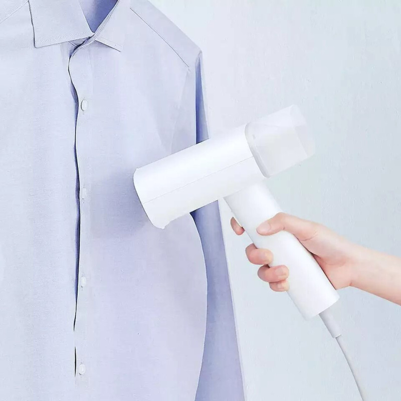 Zajia Gt-306Lw Steam Iron Portable Handheld Garment Steamer Multifunctional Steam Iron With 150ML Water Tank 1200W Quick Ironing - White