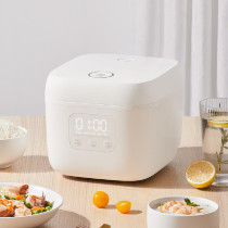 Zhiwuzhu Smart Small Rice Cooker Zcdq055 Powerful And Compact With 1.6L Capacity, 400W Firepower, Non-Stick Coating, And App Smart Linkage - White