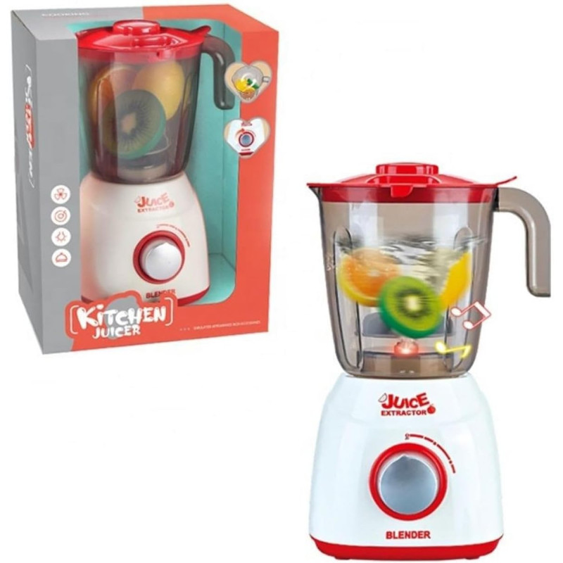 Fitto Electronic Toy Blender For Toddlers With Sound And Light And Play  Fruits