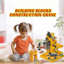 Fitto Play Dough Factory Toy with Crane, Dump Truck, and Traffic Signal