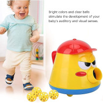 Fitto Children's Toy Ball, Launcher Toy Stimulate Baby's Hearing and Universal Wheel Design For Children Over 3 Years Old For Gifts For Babies