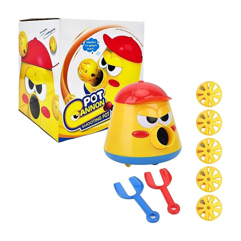 Fitto Children's Toy Ball, Launcher Toy Stimulate Baby's Hearing and Universal Wheel Design For Children Over 3 Years Old For Gifts For Babies
