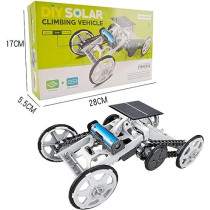 Fitto Stem Diy Moon Rover, Battery and Solar Powered, Easy To Assemble with Multiple Configurations