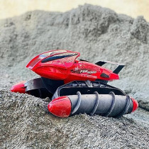 Fitto Remote Control Water and Amphibious Tank 1:10 with Unique Rotating Drill Tires Suitable For All Terrain