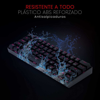 Redragon Dragonborn Rgb - Mechanical Gaming Keyboard - Network Switches - With Detachable Usb Type-C Cable - Black (Black)