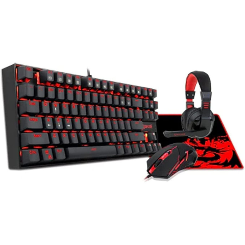 Redragon K552-Bb Mechanical Gaming 4 In 1 Combo