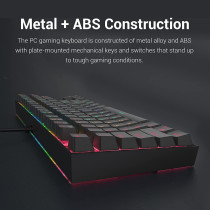 Redragon Redragon K552-Rgb Kumara Rgb Led Backlit Mechanical Gaming Keyboard (Black)