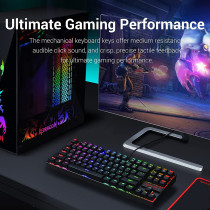 Redragon Redragon K552-Rgb Kumara Rgb Led Backlit Mechanical Gaming Keyboard (Black)