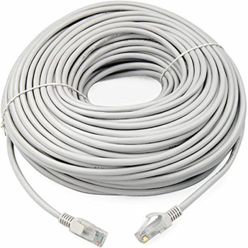 Rj45 Cat6 Ethernet Lan Network Cable (50M, Grey)