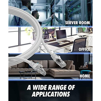 Rj45 Cat6 Ethernet Lan Network Cable (50M, Grey)