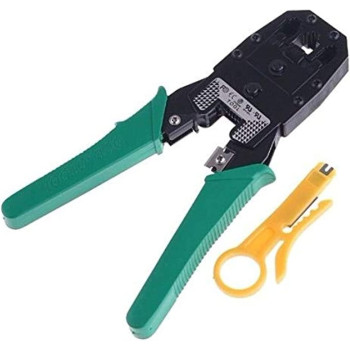 Rj45 Rj11 Rj12 Wire Cable Crimper Crimp Pc Network Tool