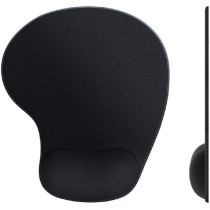 Rubik Non-Slip Soft Skin Mouse Mat Pad With Gel Wrist Rest Support
