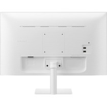 SAMSUNG 27" Inch White Smart Monitor 27Bm501| Smart Tv Experience, Remote And Speaker | Wired & Wireless Connectivity With Mobile, Laptop, Pc | Wifi & Bluetooth | Ls27Bm501Emxue