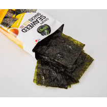 Cj Bibigo Snack Gim, Seasoned Seaweed Sesame 5grams X 3Packs, Multi Color