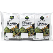 CJ Bibigo Crispy Seaweed Snacks Korean BBQ Flavour 3 x 5g