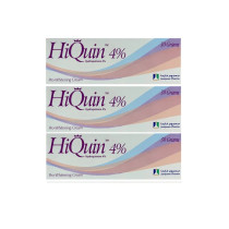 HIQU Hiquin Pro Whitening Beauty Cream 4% 30Grams Pack of 3 Skin Care