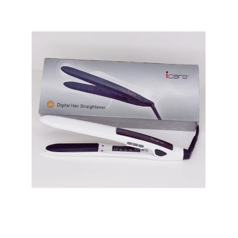 iCare Digital Hair Straightener - Black Combs