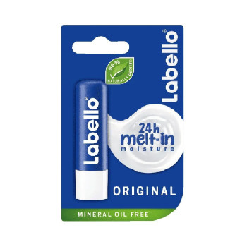Labello Original Caring Lip Balm Clear 5.5Ml Skin Care
