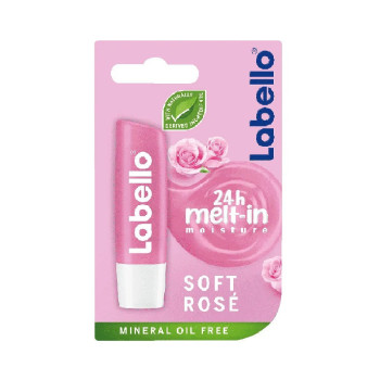 Labello Soft Rose Lip Balm Soft Rose 5.5Ml Skin Care