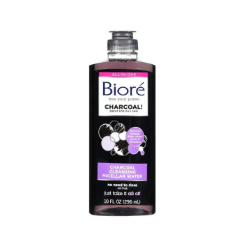 Kao-Biore Charcoal Cleansing Micellar Water 10Ounce Skin Care