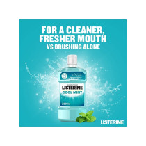 Listerine Cool Mint Flavour Daily Mouthwash 250Ml Oral Care