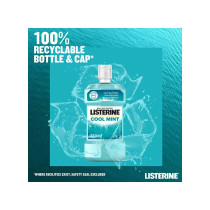 Listerine Cool Mint Flavour Daily Mouthwash 250Ml Oral Care