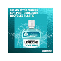 Listerine Cool Mint Flavour Daily Mouthwash 250Ml Oral Care