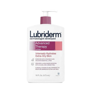 Lubriderm Advanced Therapy Moisturizing Lotion 16Ounce Skin Care