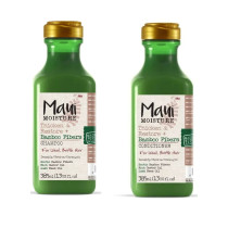 MAUI MOISTURE Pack Of 2 Thicken & Restore Bamboo Fibre Shampoo 385 Ml Plus Conditioner 385 Ml