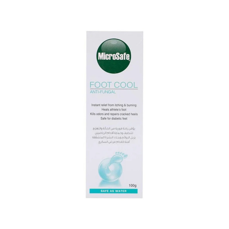 Microsafe Foot Cool Anti-Fungal 100G Foot Care