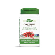 Nature's Way Cayenne Pepper Dietary Supplement - 180 Count Dietary Supplements