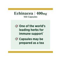 NATURE'S BOUNTY Echinacea 400Mg Dietary Supplement - 100 Capsules Dietary Supplements