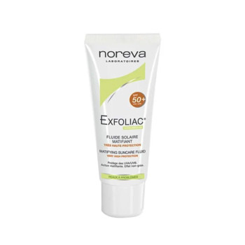 NOREVA Exfoliac Matifying Suncare Fluid Spf50+ 40Ml Sunscreen