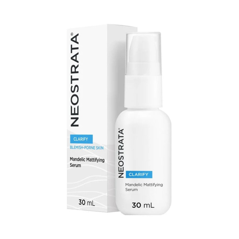 Neostrata Clarify Mandelic Mattifying Serum Oil And Shine Control Alpha Hydroxy And Glycolic Acids 30Ml