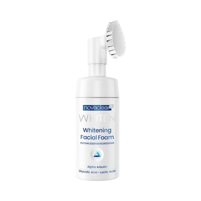 novaclear Whiten Whitening Facial Foam White 100Ml Skin Care
