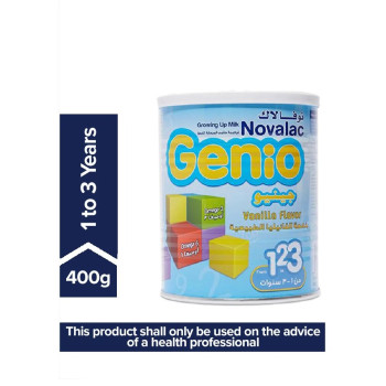 Novalac Genio Growing Up Milk (1-3 Years) 400Grams Baby Formula