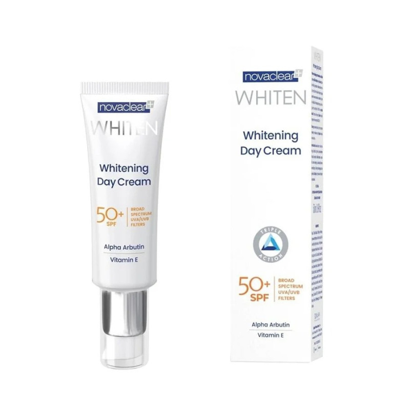 novaclear Whiten Whitening Day Cream Spf 50+ White 50Ml Sunscreen